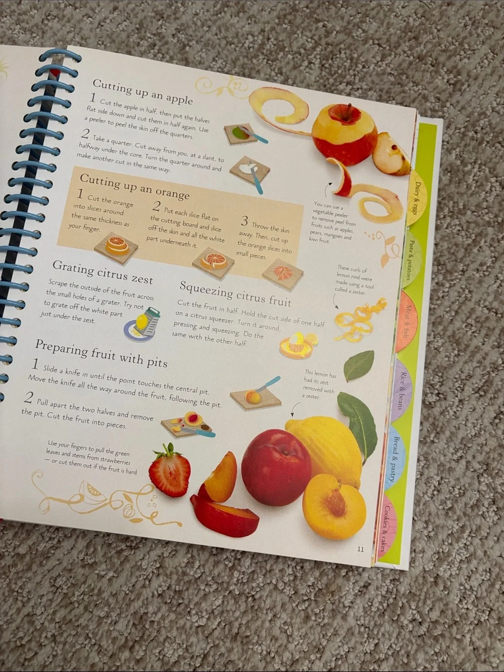 Usborne Start to Cook - Illustrated Kids Cookbook